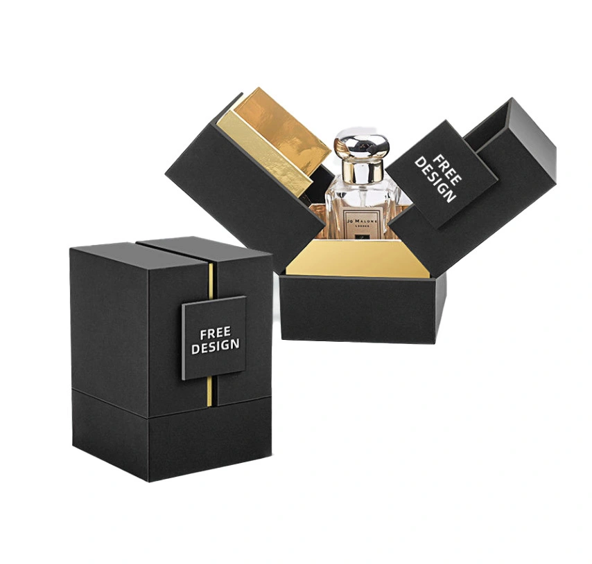 Arabian Oud Perfume Attar Rigid Box with Sponge Liner and Eco-friendly Printing 1