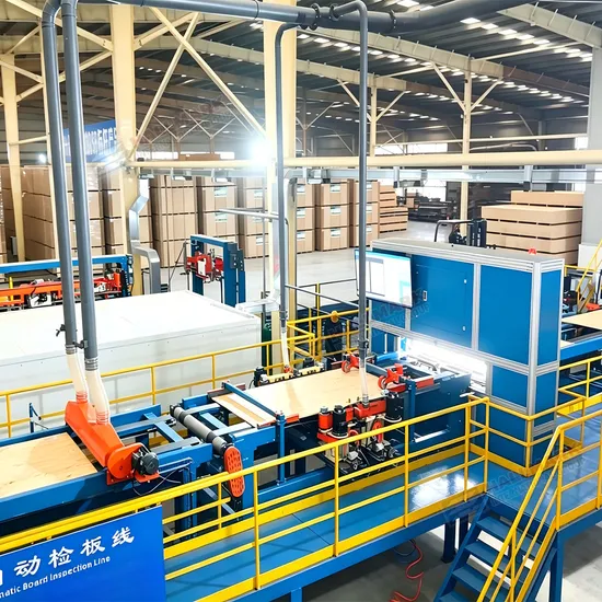 Fully Automatic Wood-Based Panel Sorting & Packaging Line | HallMark