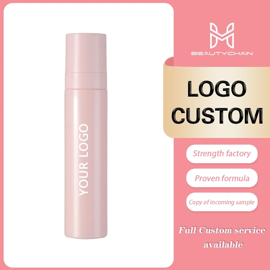 Mlm Custom Makeup Organic Vegan Oil Control Waterproof Long-lasting Setting Spray Pink Matte Setting Spray 1