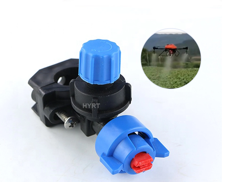 Flat Fan Anti-Drip Sprinkler Nozzle w/ Clamp for Greenhouse 1