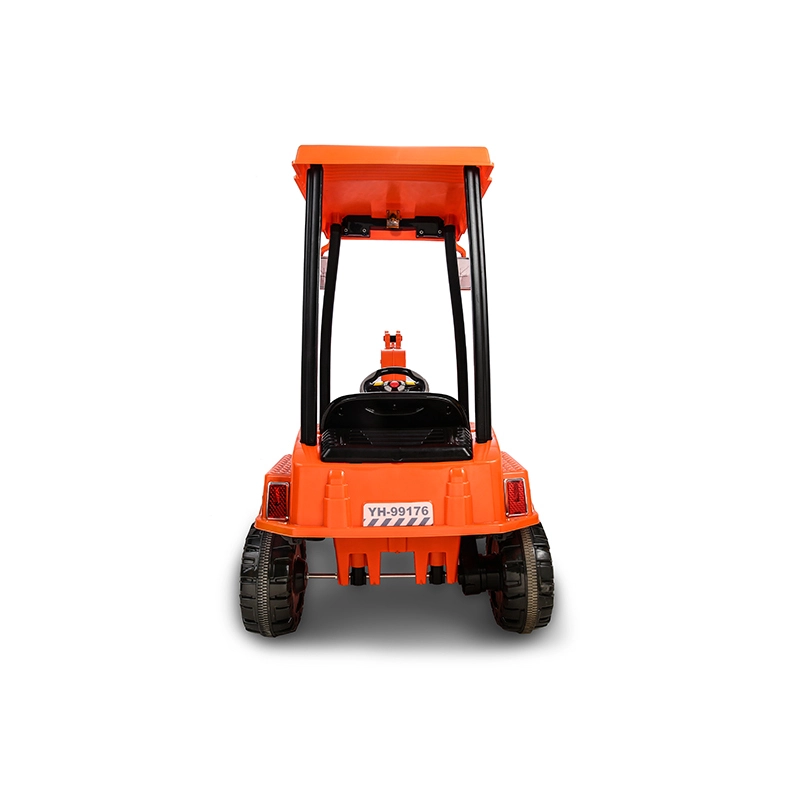 Kids Electric Ride-on Digger Car 12v 7ah Battery Charger For 2-4 Years Made Of Plastic En71 Astm Certified 1