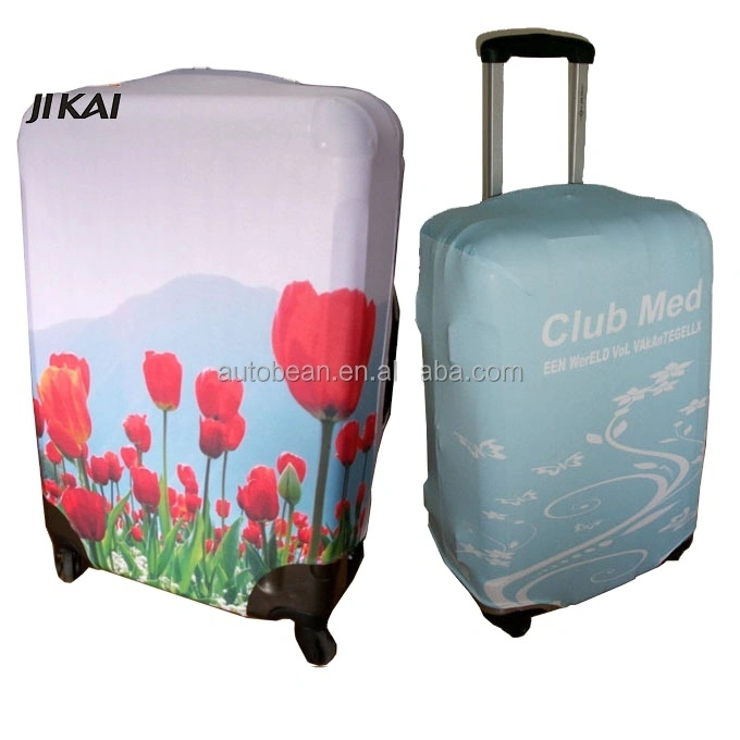 Protective Luggage Cover, Eco-Friendly Material, Fits 20-28 Suitcases 1