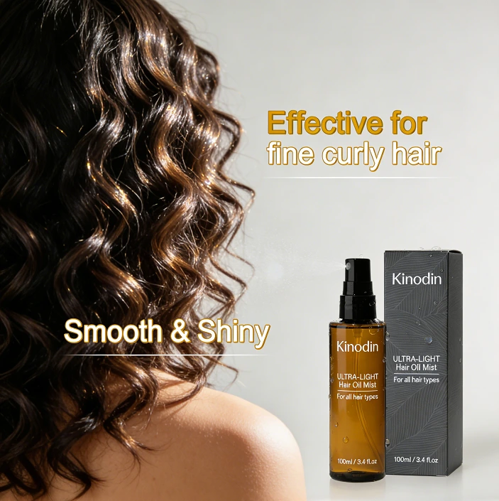 Spray Capilar 3 em 1 com Óleo de Argan Natural de Marca Própria - Proteção Térmica, Hidratação, Nutrição, Volume, Sem Enxágue e Alisamento. 1