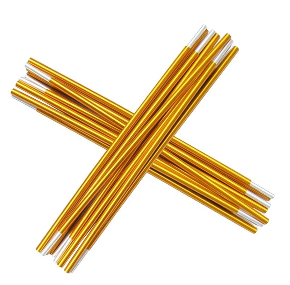 Сверхлегкие стойки для палатки из алюминиевого сплава 7001, диаметр 11 мм, с возможностью сварки и гибки, регулируемой длиной, для кемпинга. 1
