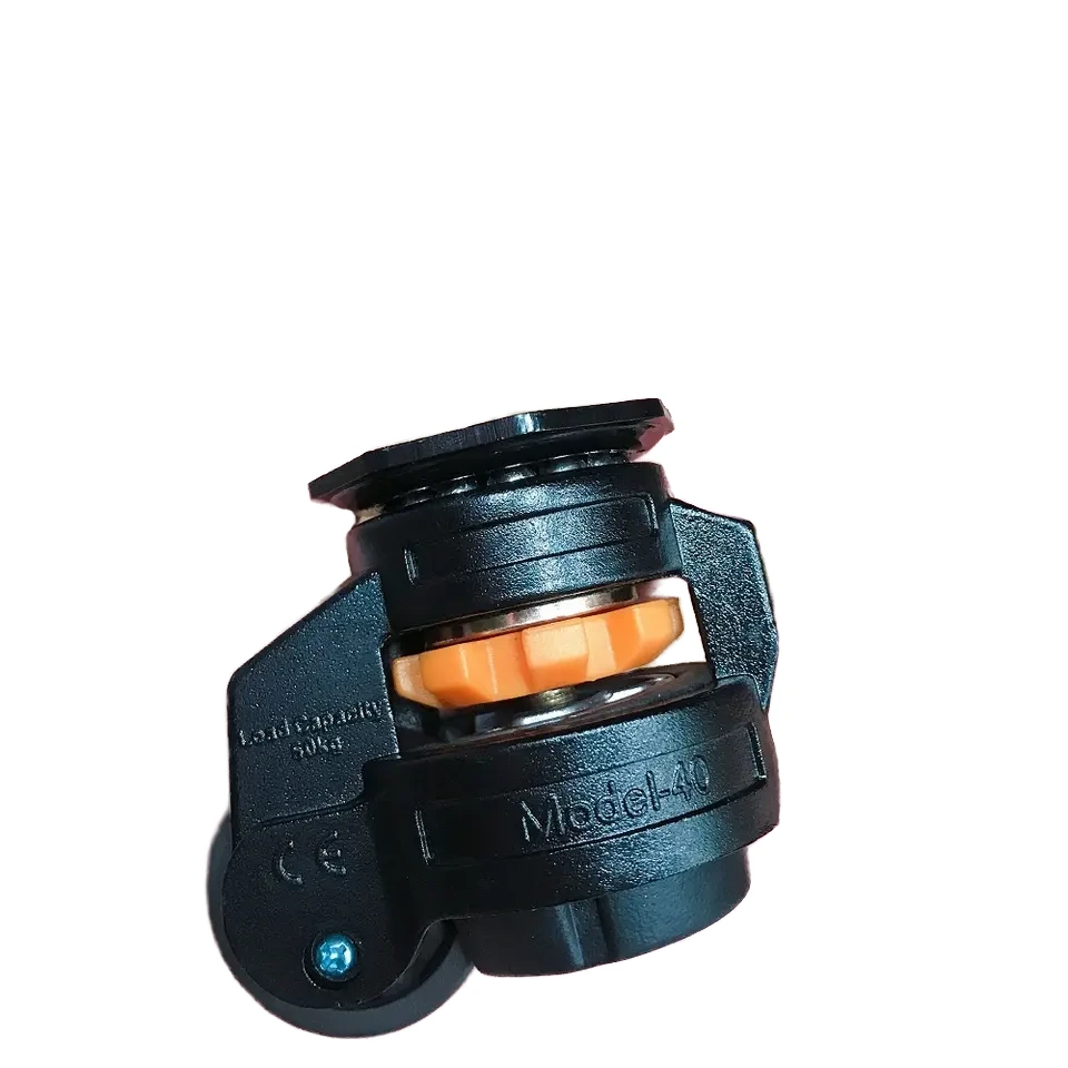 Caster Wheel For Cabinet Color Leveling Adjustable 50kgs Heavy Duty Nylon Swivel Nylon Wheels 1