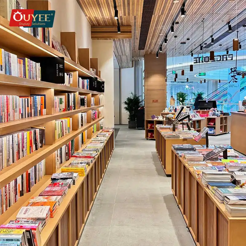 Wandregale aus Holz für Schule, Buchhandlung und Bibliothek 1