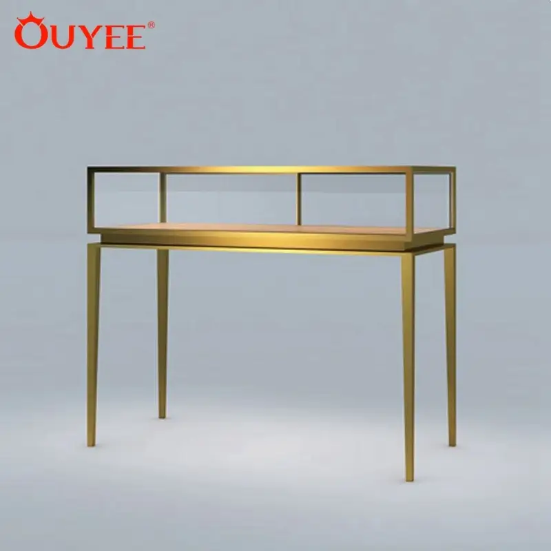 متجر مجوهرات مستعملة، خزانة مرايا خشبية، واجهة عرض زجاجية 1