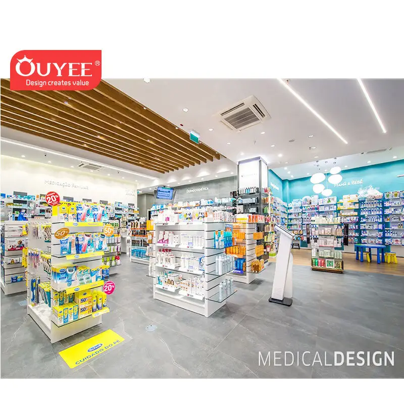 Apotheken-Gondelregale von Ouyee-4 4