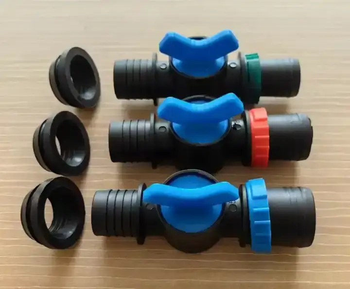 HYRT 平放式旁通阀 塑料灌溉 20/25/28/32mm 1