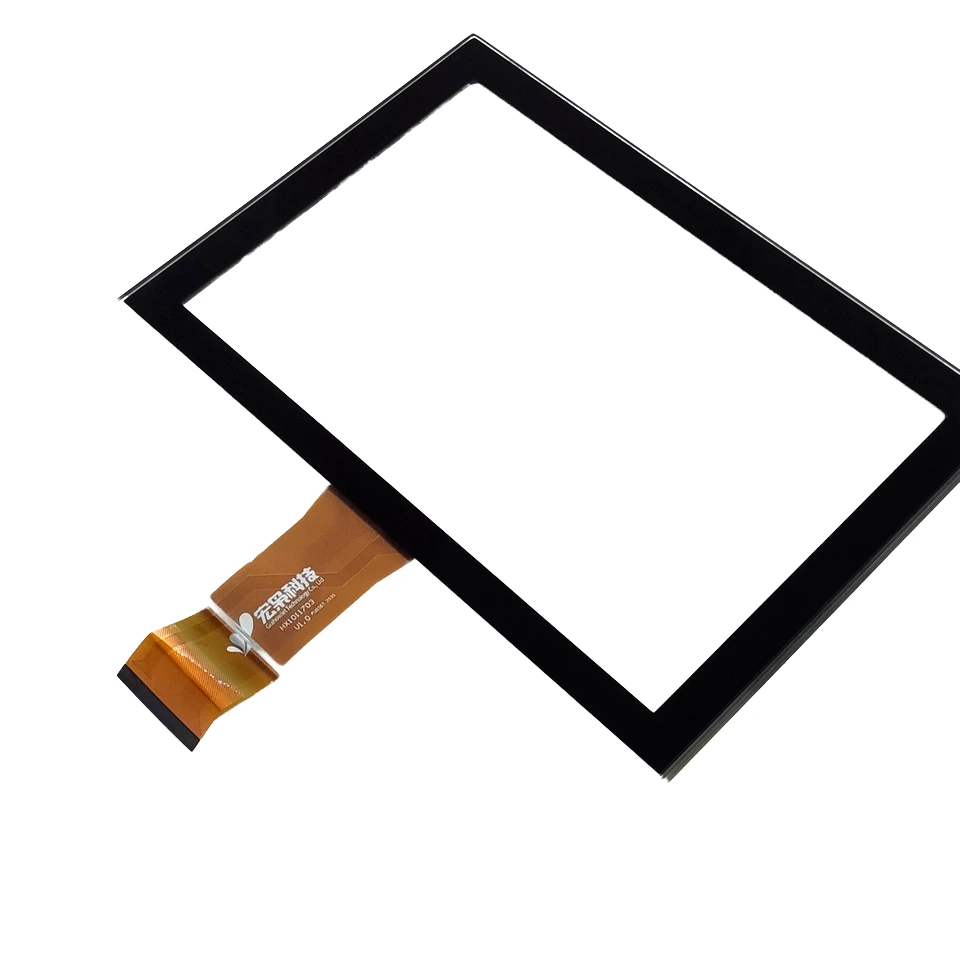Custom 1.3~65 Inch Pcap 7 8 8.4 9 10.1 11.6 12.1 13.3 14 15 Inch 10mm Cover Transparent Glass Capacitive Touch Screen Panel 1