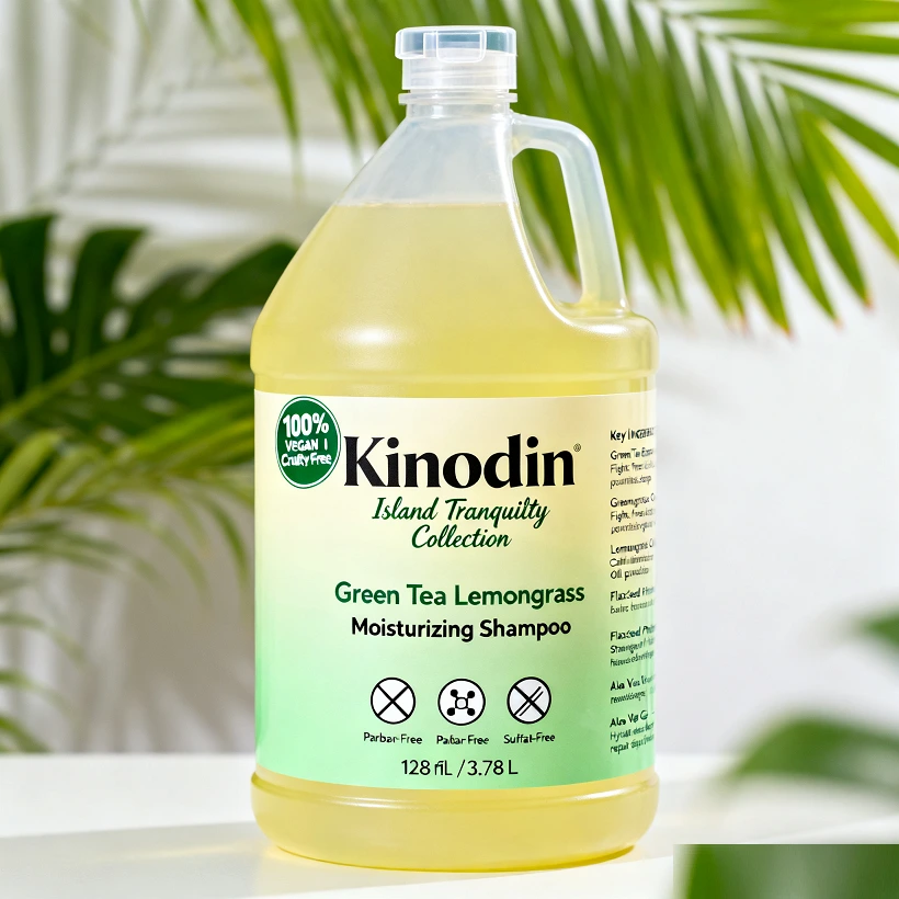 Private Label Organic Anti-itching Moisturizing Gel All Hair Types Island Tranquility 100% Vegan Cruelty-free Gallon Size 1