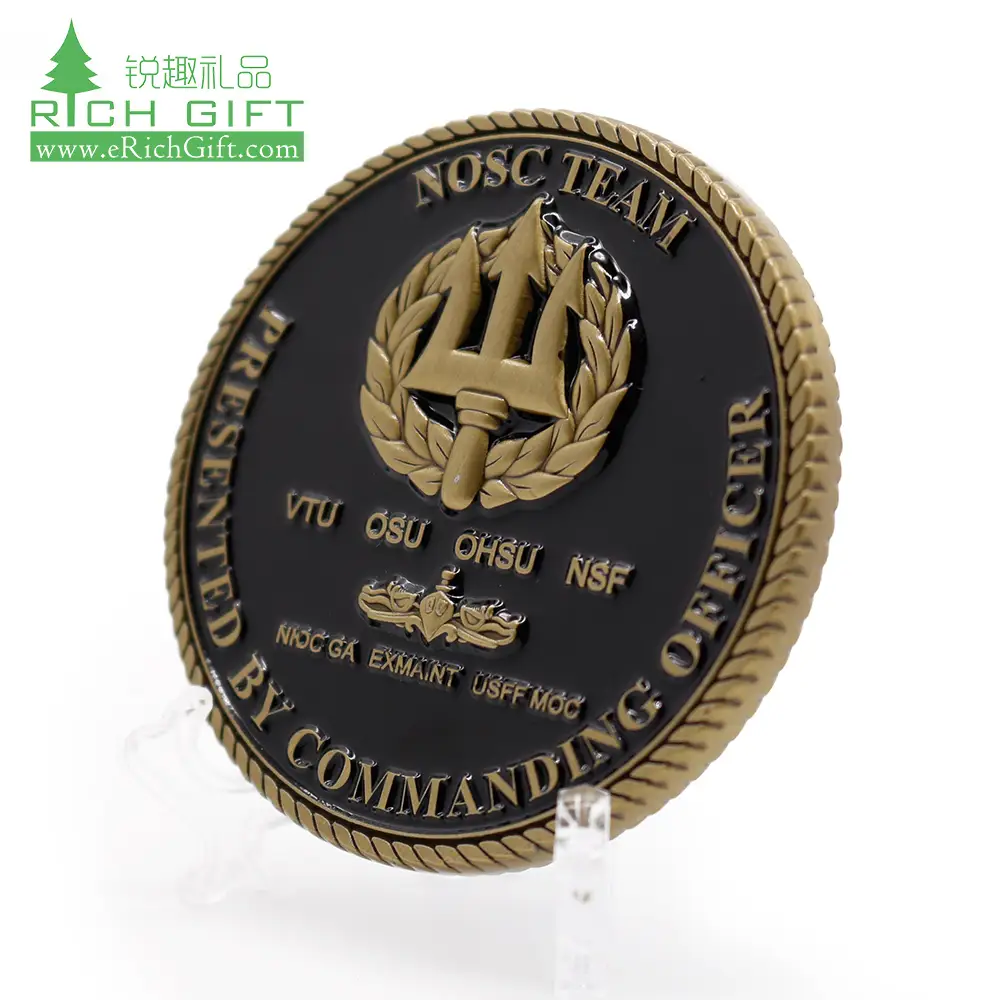 Custom Honor Challenge Coins - Premium Recognition Awards | EverRichGift 1