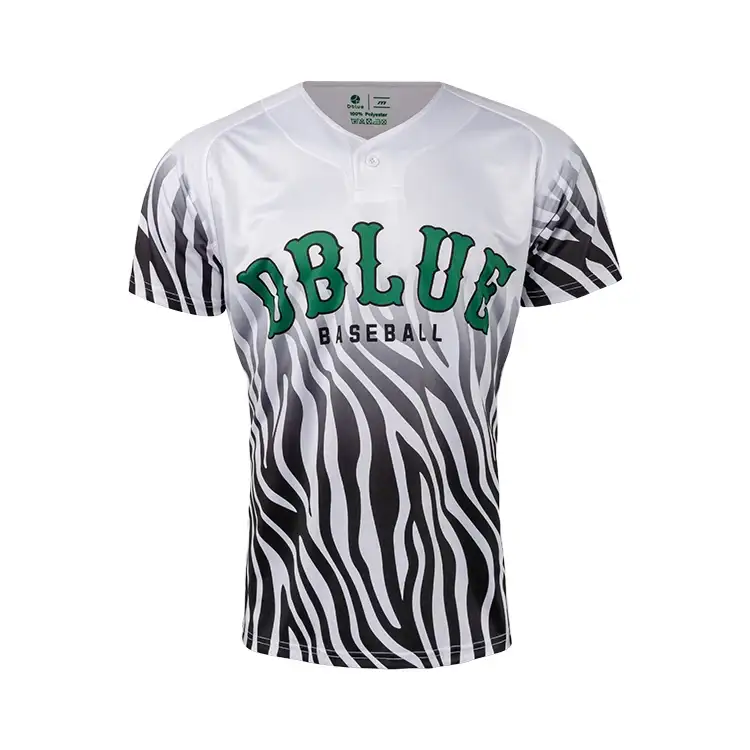 Digital Printing Baseball Uniforms Wholesale Custom Sublimation Baseball Jersey Adults Professional Baseball Jersey 1