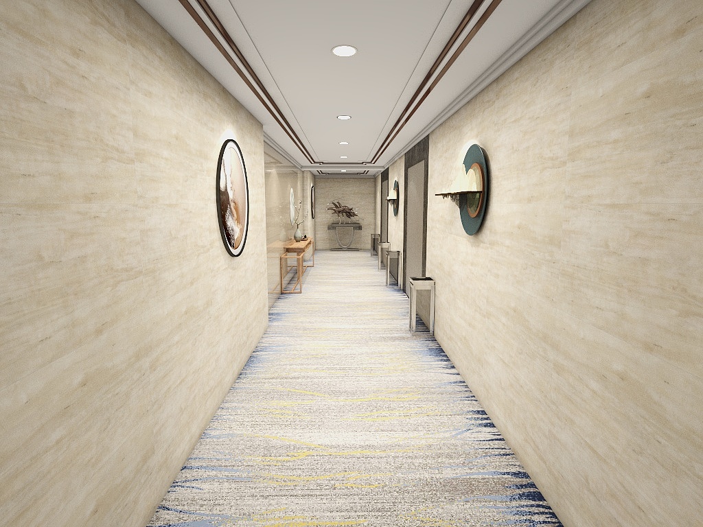 Moquette Wilton sur mesure pour salles de banquet et ascenseurs - Chine 5