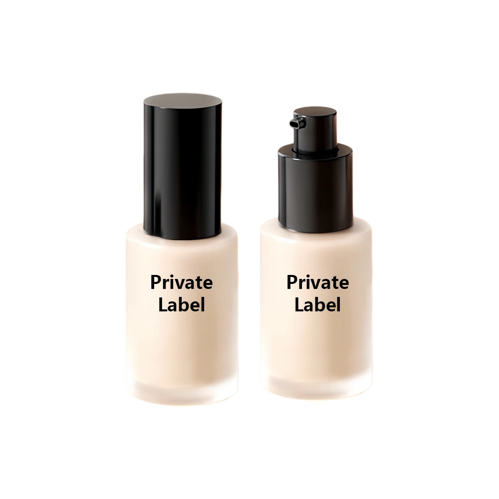Mlm Custom Same Spf Zinc Oxide Skin-like Lightweight Liquid With Pump Long Wear For All Skin Types Private Label Foundation 1