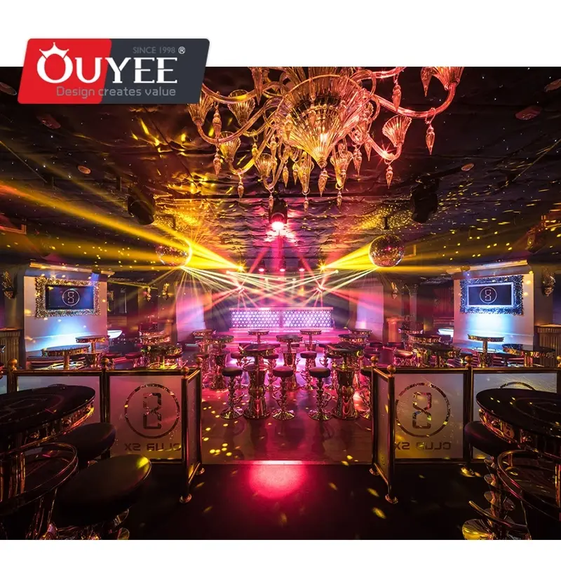 أطقم أثاث صالات البارات والنوادي الليلية للديكور الداخلي للنوادي 1