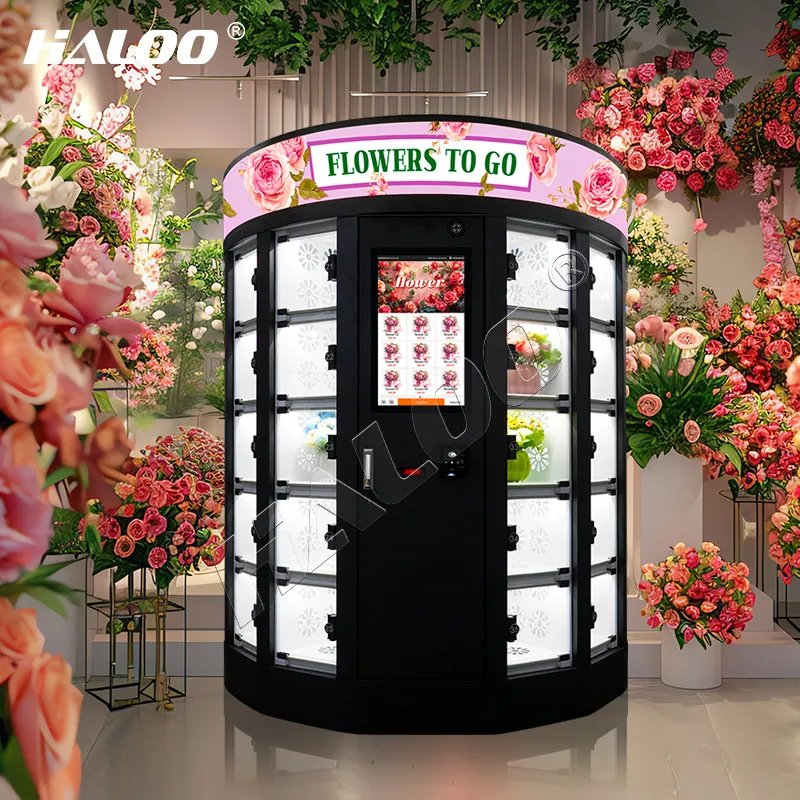 Bouquet Vending Machine - for Shopping Malls - Haloo 3