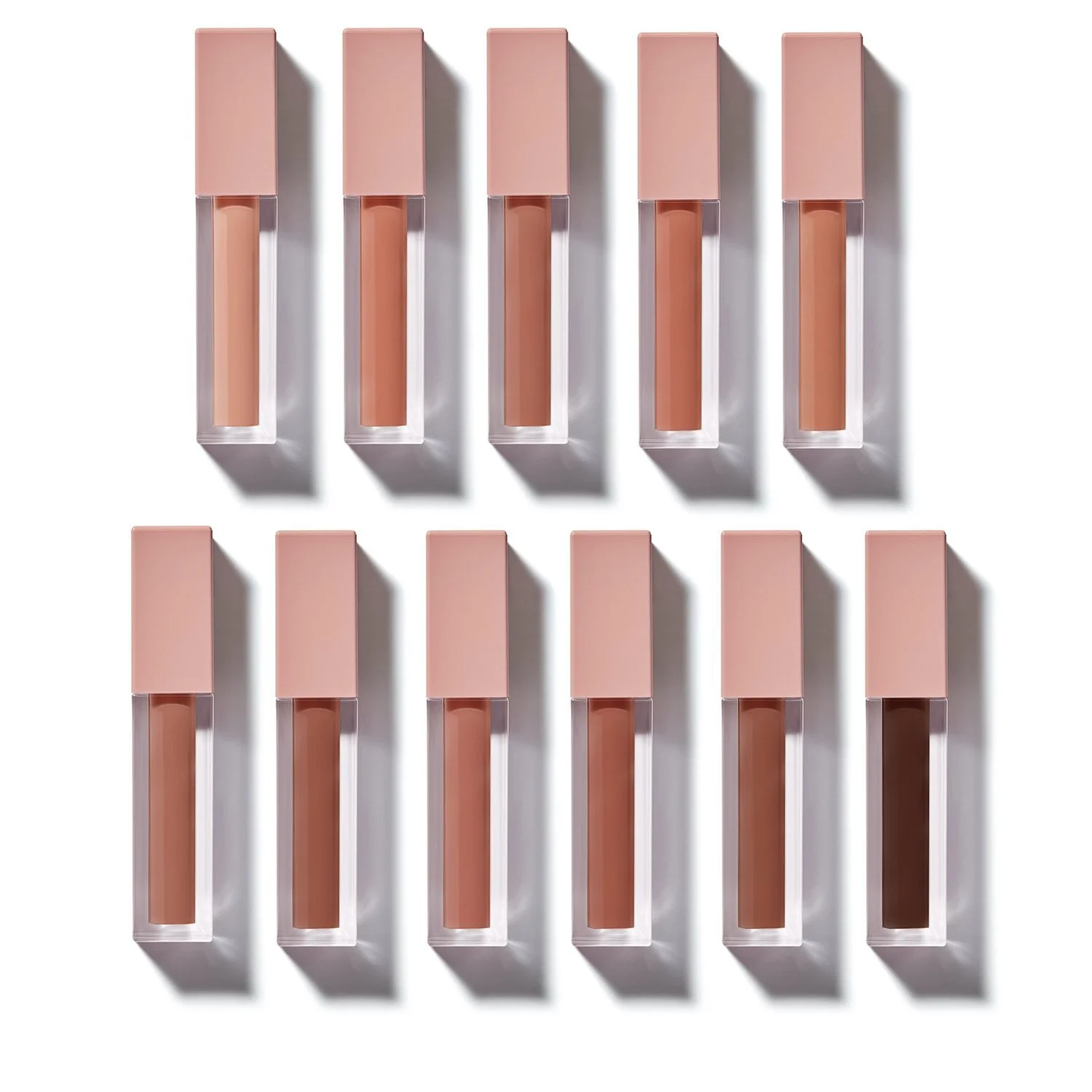 Mlm New Arrival Hot Selling Mineral Vegan Nude Lip Gloss Tube Custom Logo Waterproof Sunscreen Makeup-free Liquid 1