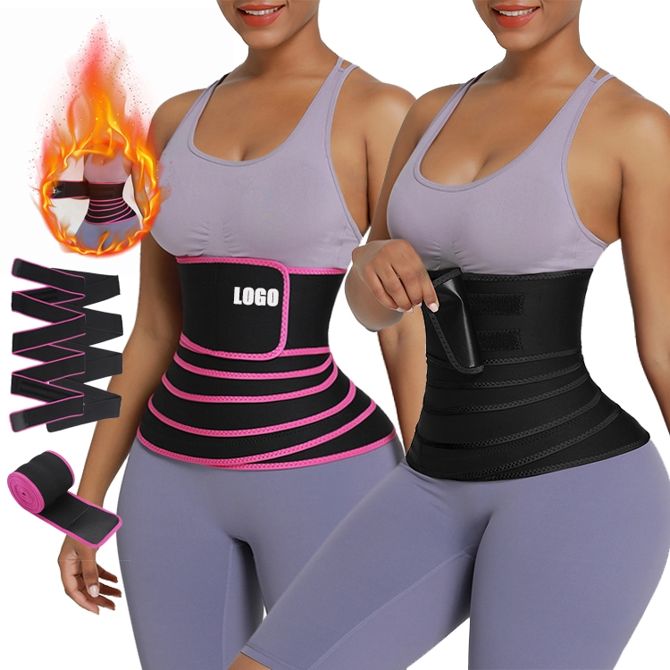 Waist Trainer Sauna Belt Fat Burning Tummy Wrap for Women 210331# 1