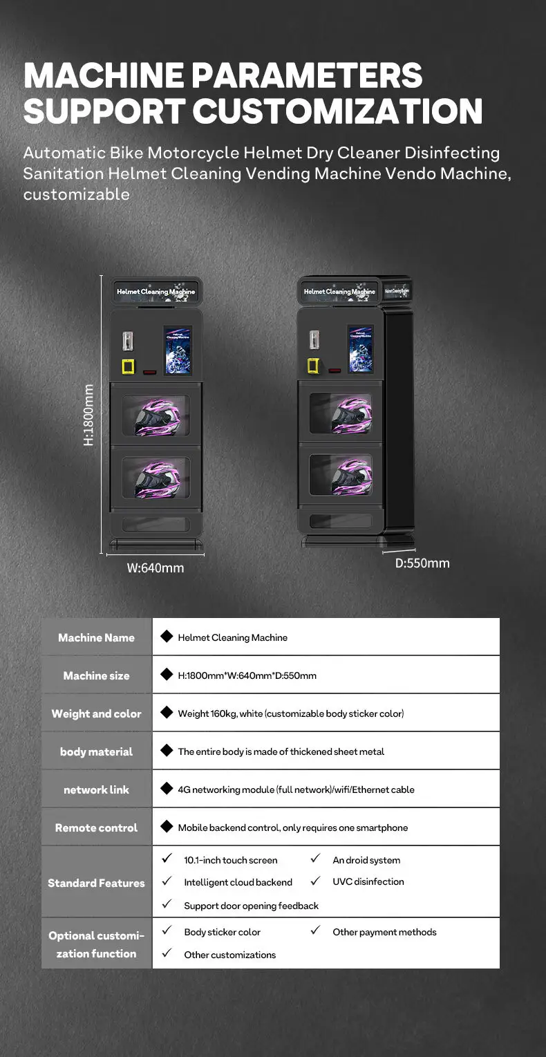 Helmet Cleaning Machine Helmet CLeaner Machine Wholesale - Haloo 6