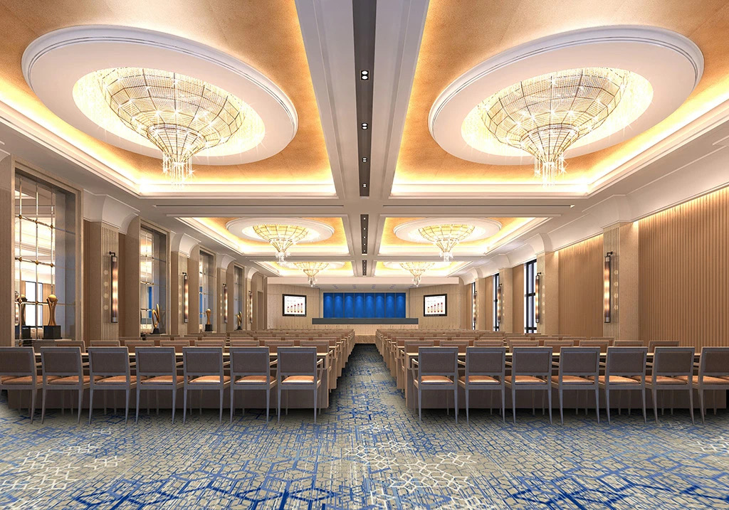 Moquette ecologica da parete a parete per hall di hotel di lusso 3