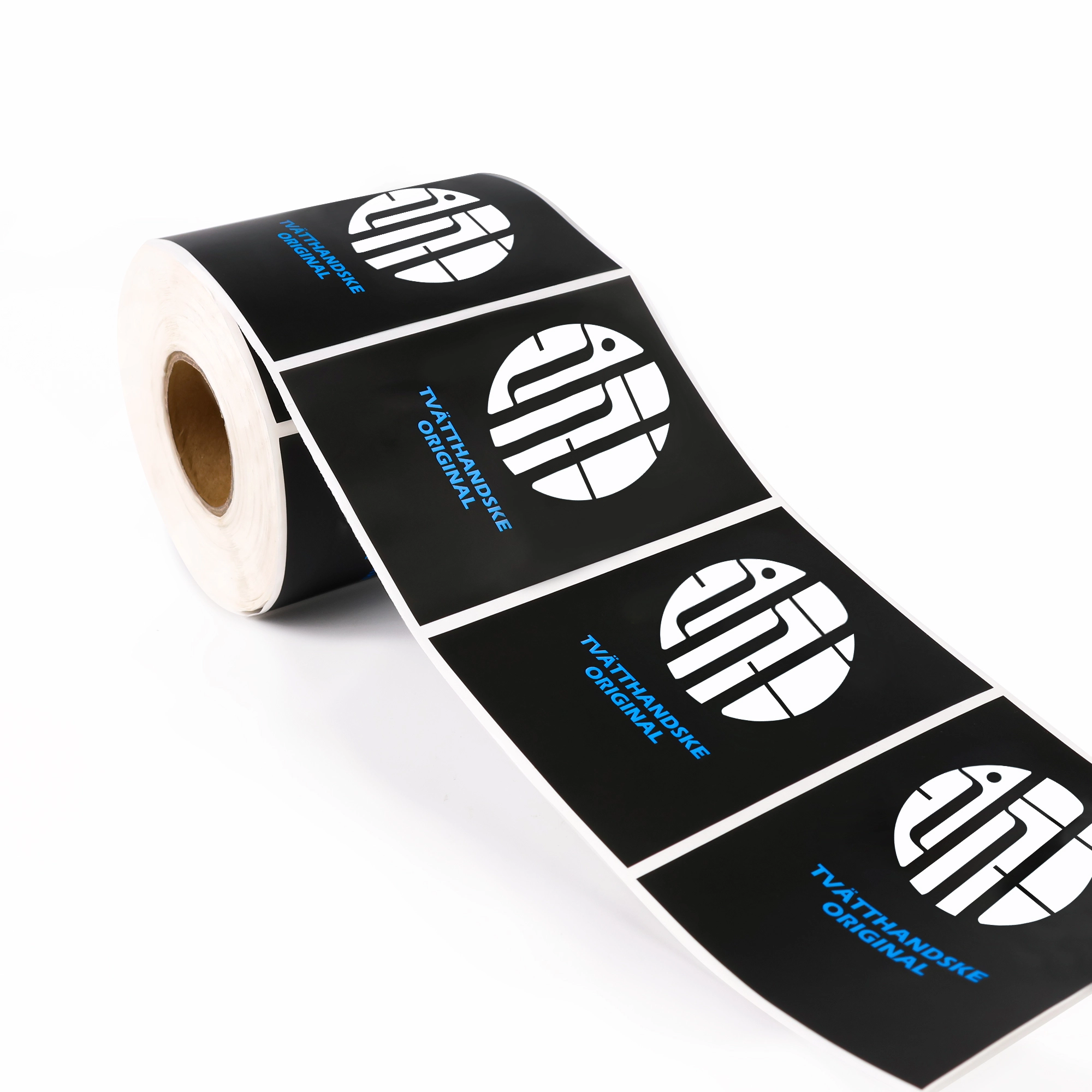 Custom Paper Gold-Foil Tamper-Evident Bottle Seal Roll 1