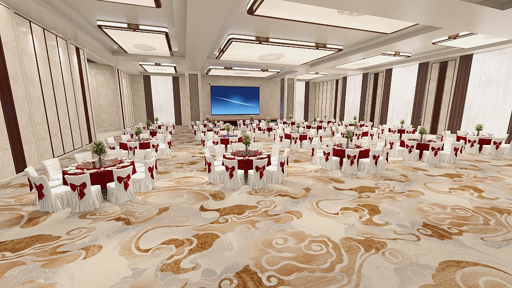 2024 High-End Axminster Carpet for Banquet Halls & Corridors 3