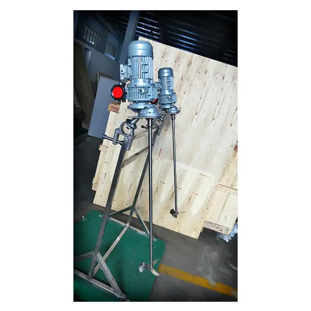 Industrial Chemical Solid-Liquid Soap Agitator Mixer 1