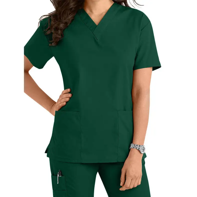 Seragam Scrub Spandex Unisex - Untuk Staf Rumah Sakit &amp; Perawat Medis 1