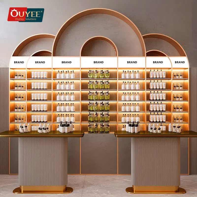 Vitrine para perfumes e expositor de fragrâncias para lojas de cosméticos. 1