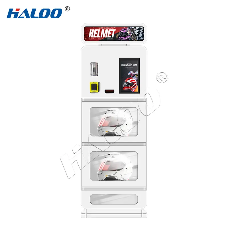 Haloo Para Limpiar Casco Deodorize Dry Cleaning Helmet Cleaning Vendo Machine Motorcycle Helmet Vending Cleaning Machine 1