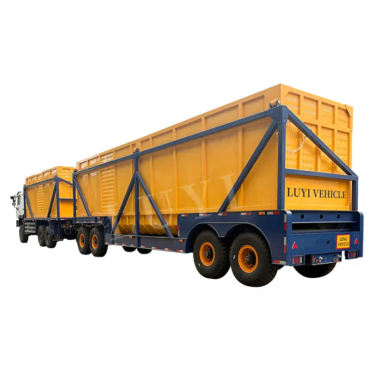 Self-unloading Semi-trailer | LUYI 1