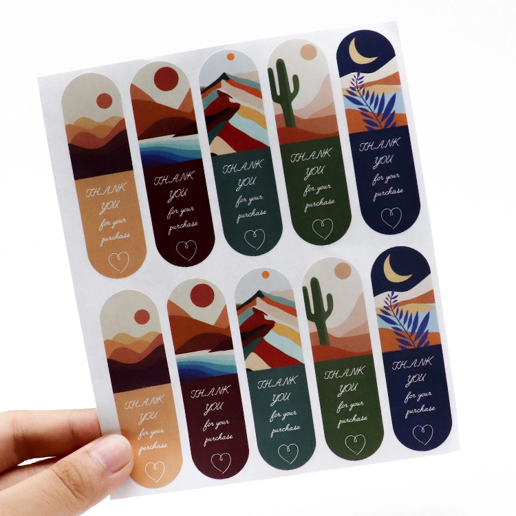 Custom Long-Strip Adhesive Sealing Stickers (Handmade) 1