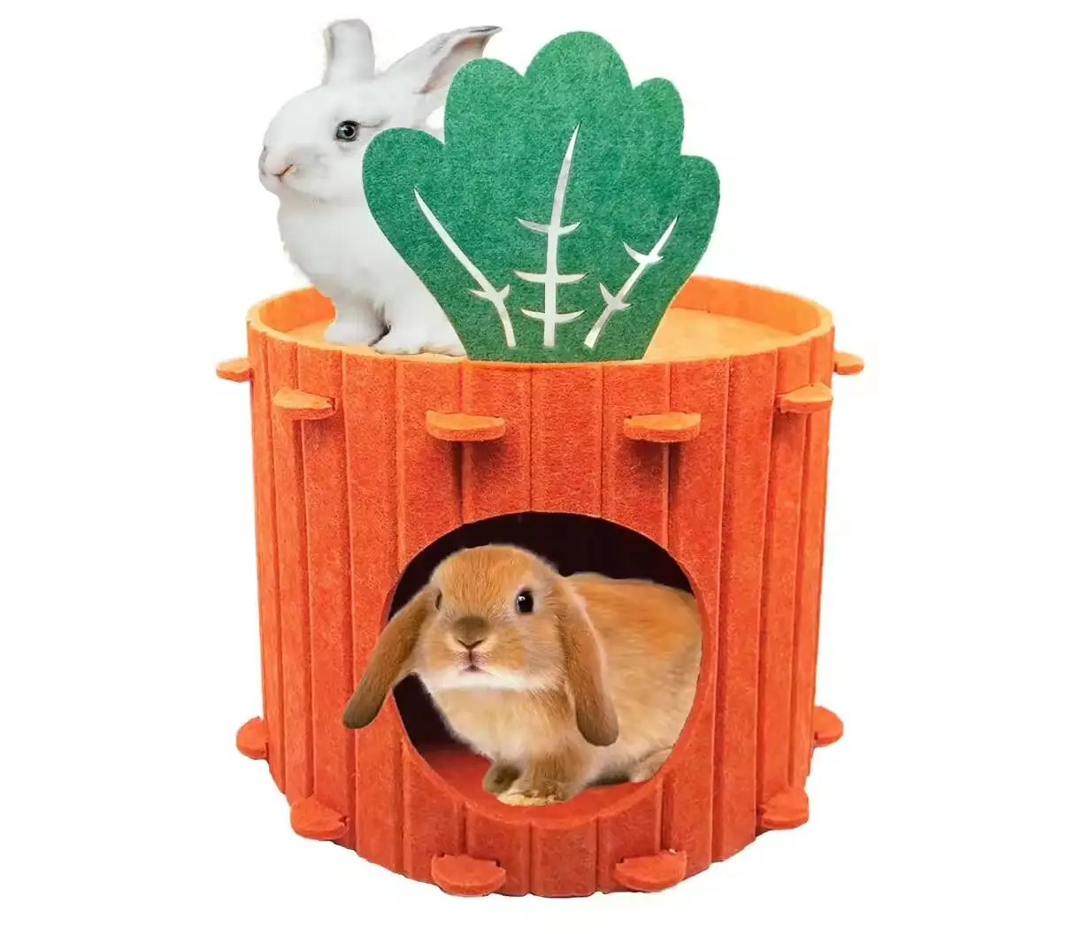 Wortelvormig kattenhuisje/kattenmand voor binnen en buiten, antislip en slijtvast, gemaakt van PET-kunststof. 1