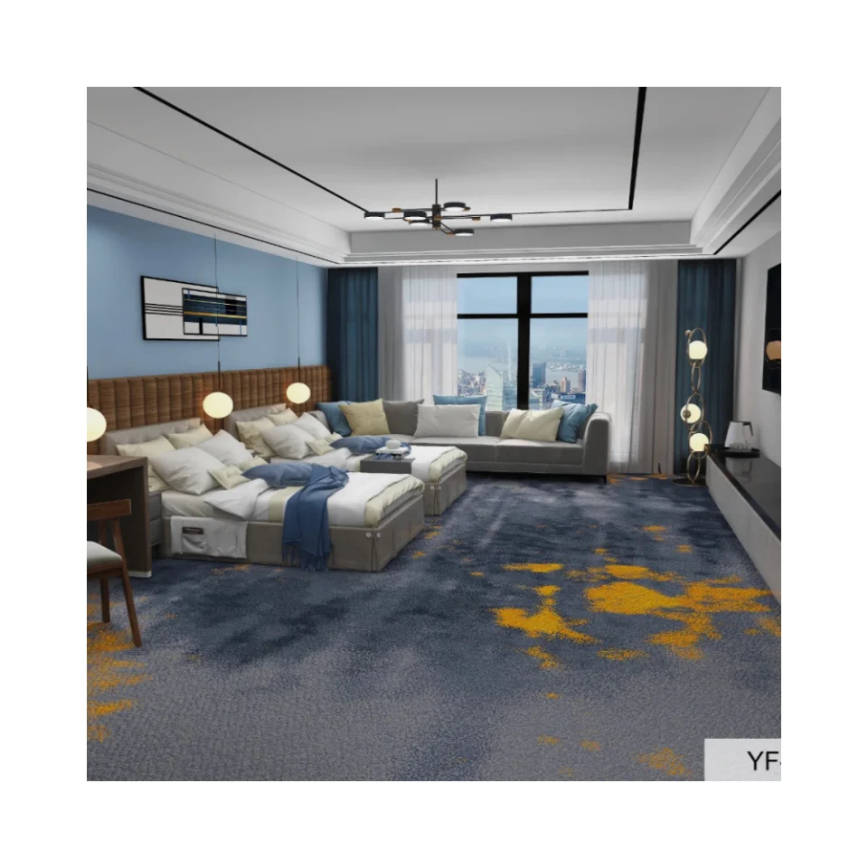 Moquette per la sala ricevimenti di un hotel a 5 stelle, ideale per hall e camere. 1
