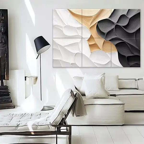 Painel acústico de parede em feltro PET ecológico da PET Art, material para isolamento acústico. 1