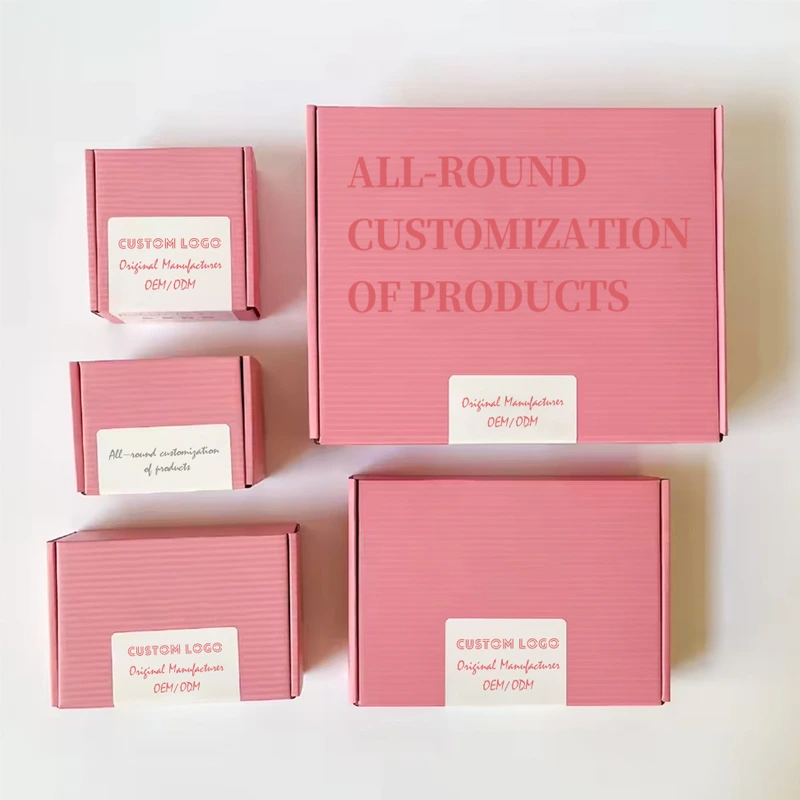 Boscaí Mailer Cosmaideacha Bosca Bronntanais Páipéir Roctha Fillte Boscaí Loingseoireachta Saincheaptha Priontáilte le Pacáistiú Lógó 1