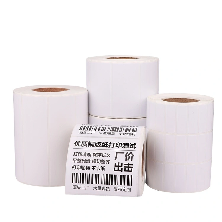 Coated Paper Self-Adhesive Thermal Transfer Barcode Labels 1