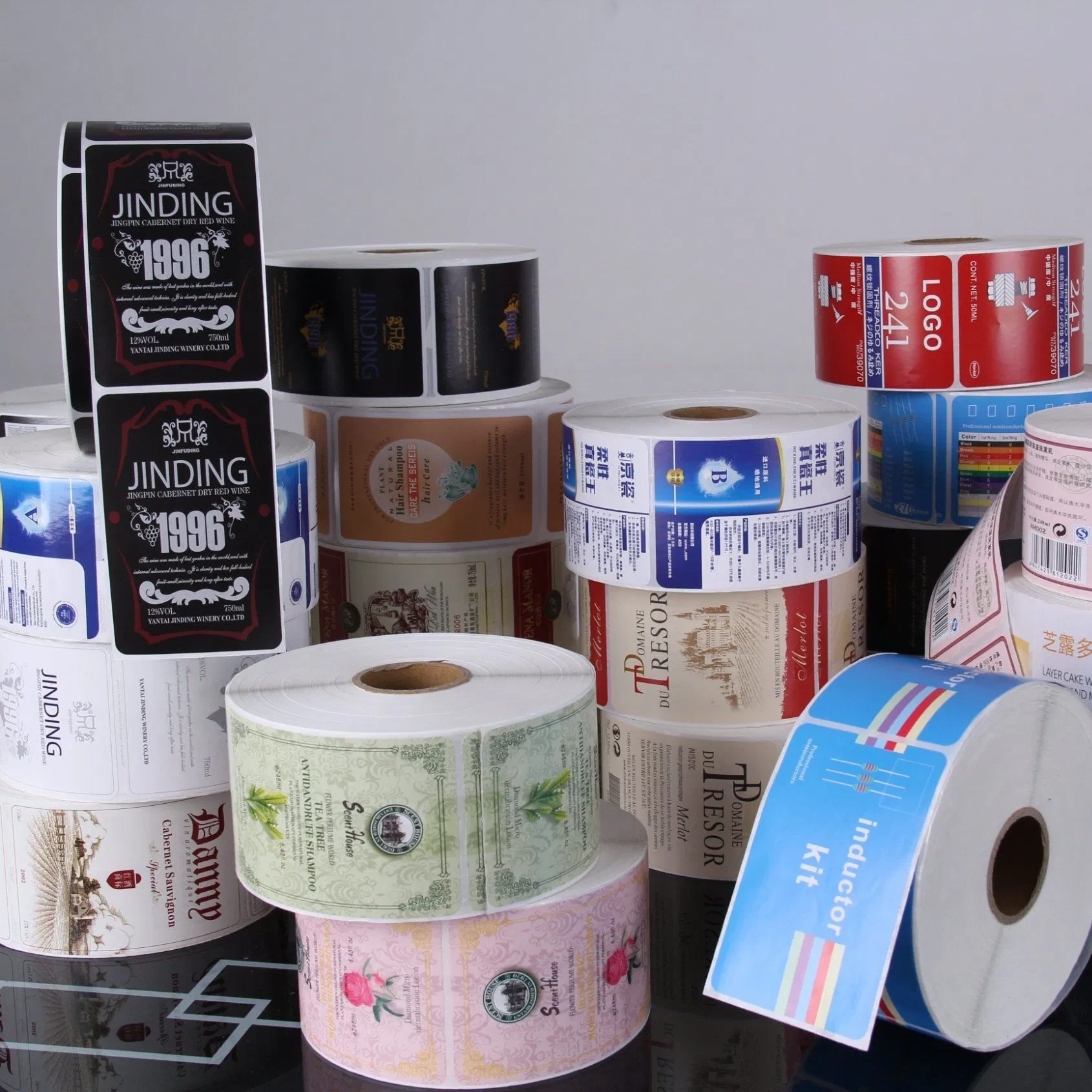 Premium Custom PVC Waterproof Adhesive Stickers for Unique Branding 1