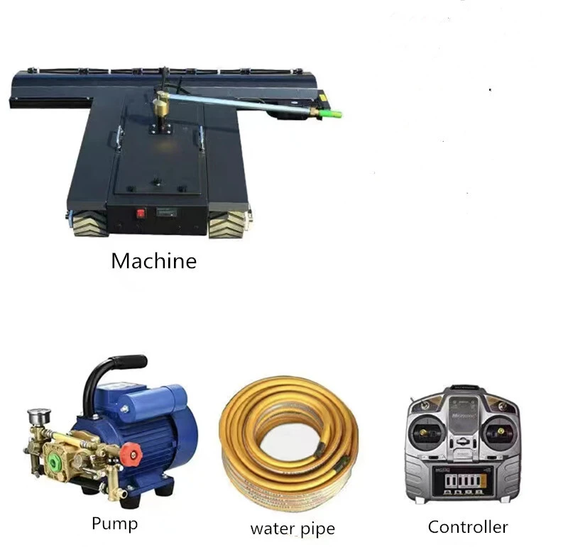 150m Remote-Controlled Solar Cleaning Robot 1