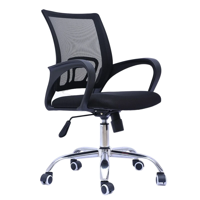 Sedie da ufficio ergonomiche in nylon, comode, con schienale alto e tessuto a rete personalizzato, mobili moderni all'ingrosso, sedie da ufficio direzionali ergonomiche con schienale alto in acciaio inossidabile. 1