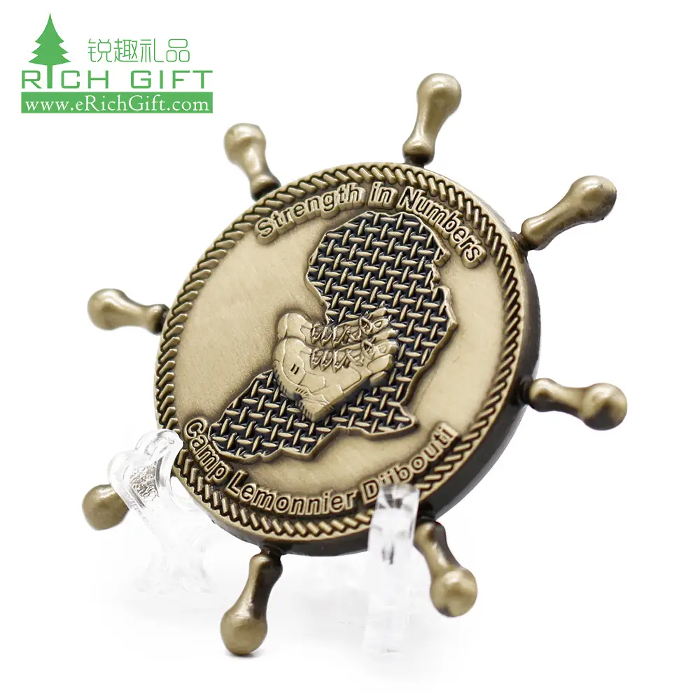Custom 3D coins Manufacturer - High Relief Enamel coins | EverRichGift 1