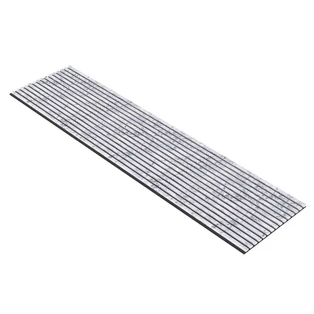 Geluidsisolerende PVC-fineer akoestische wandpanelen met houten latten (Akupanel) 1