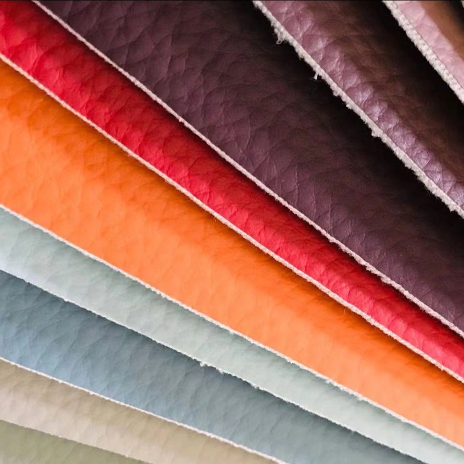 Flame Retardant Eco-friendly Leather  Silicone Upholstery  Fabric for Furniture 1