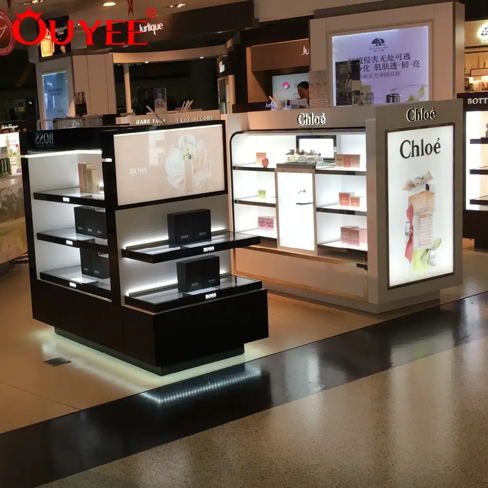 Kosmetik-Präsentationsständer – Bodenregal für Make-up-Shops 1