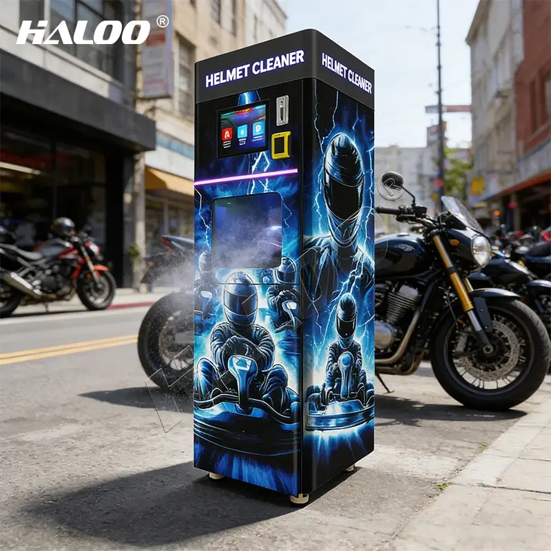 VENDING MACHINE Helmet Cleaner Machine Manufacturing 4