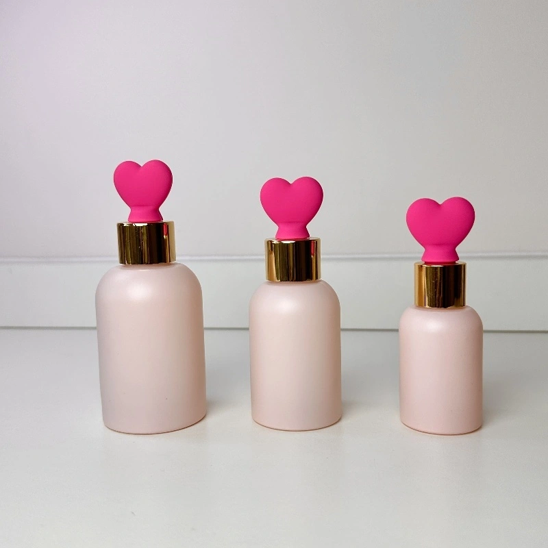 30ml Pink Essential Oil Dropper Bottles for Cosmetic Manufacturing 1
