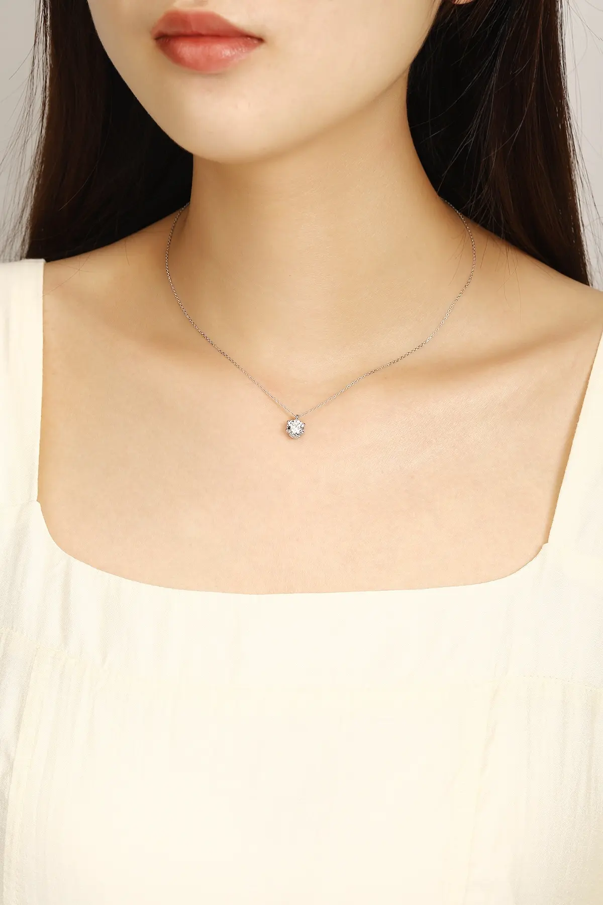 Lab Diamond Necklace Lab Diamond Jewelry Wholesale - DKL Jewelry 6