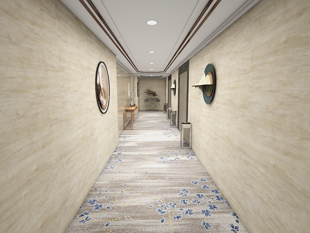 Moquette Wilton sur mesure pour salles de banquet et ascenseurs - Chine 7