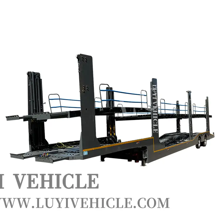 8 Cars Transport Car Semi Trailer | LUYI 1
